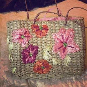 Wicker purse from Urban Outfitters